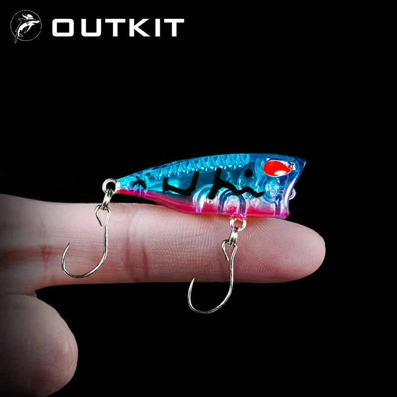 Fishing Lure Popper - جديد 1 قطعة 4 سنتيمتر 3