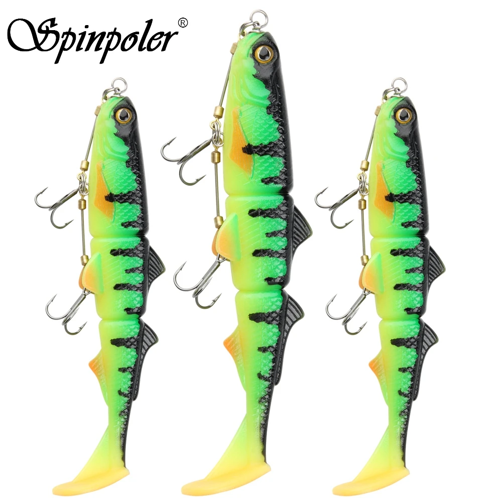 Spinpoler بايك ستينغر تلاعب هو - مراجعة Fishing Lure Swimbait وسعره