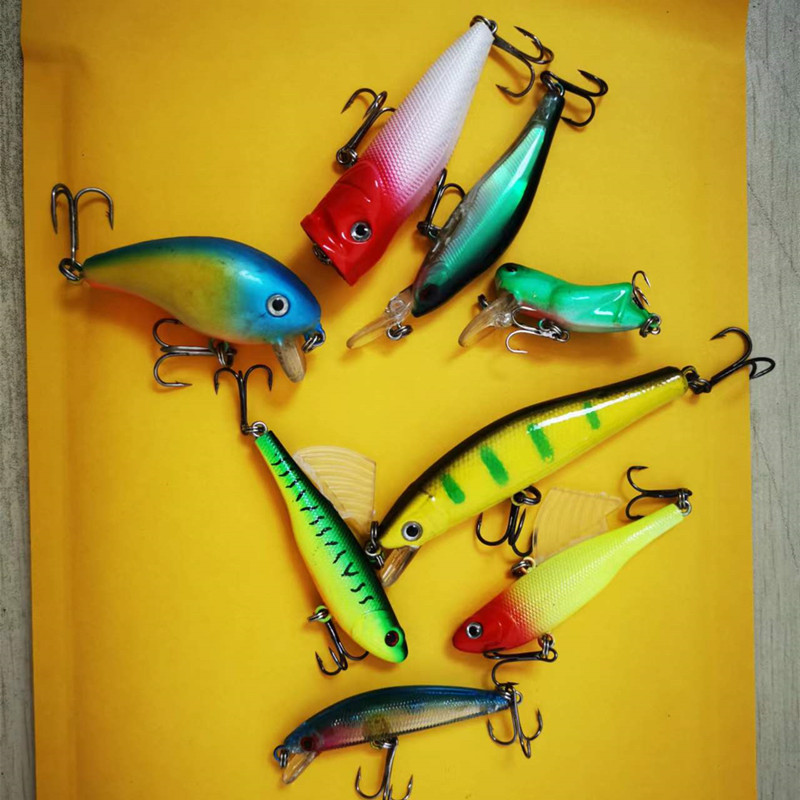 الأسهم التخليص الصيد إغراء الب - مراجعة Fishing Lure Crankbait وسعره