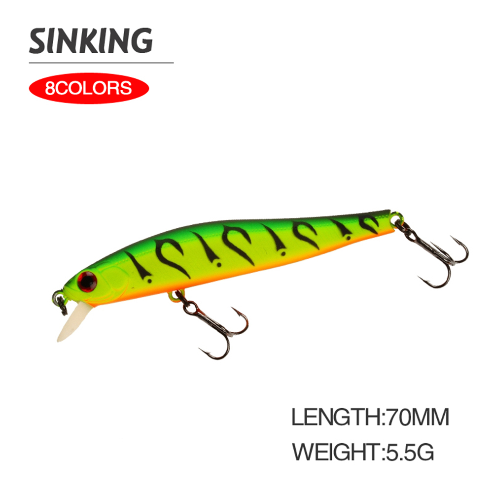 7 سنتيمتر 5.5 جرام الصيد إغراء - مراجعة Fishing Lure Jerkbait وسعره