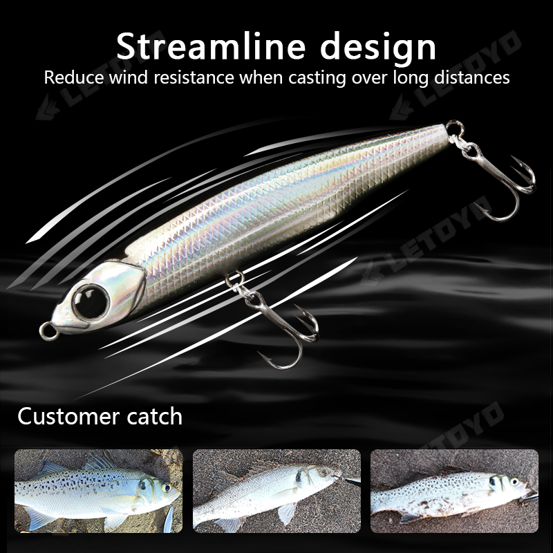 LETOYO غرق قلم رصاص 17 جرام 12 - مراجعة Fishing Lure Swimbait وسعره