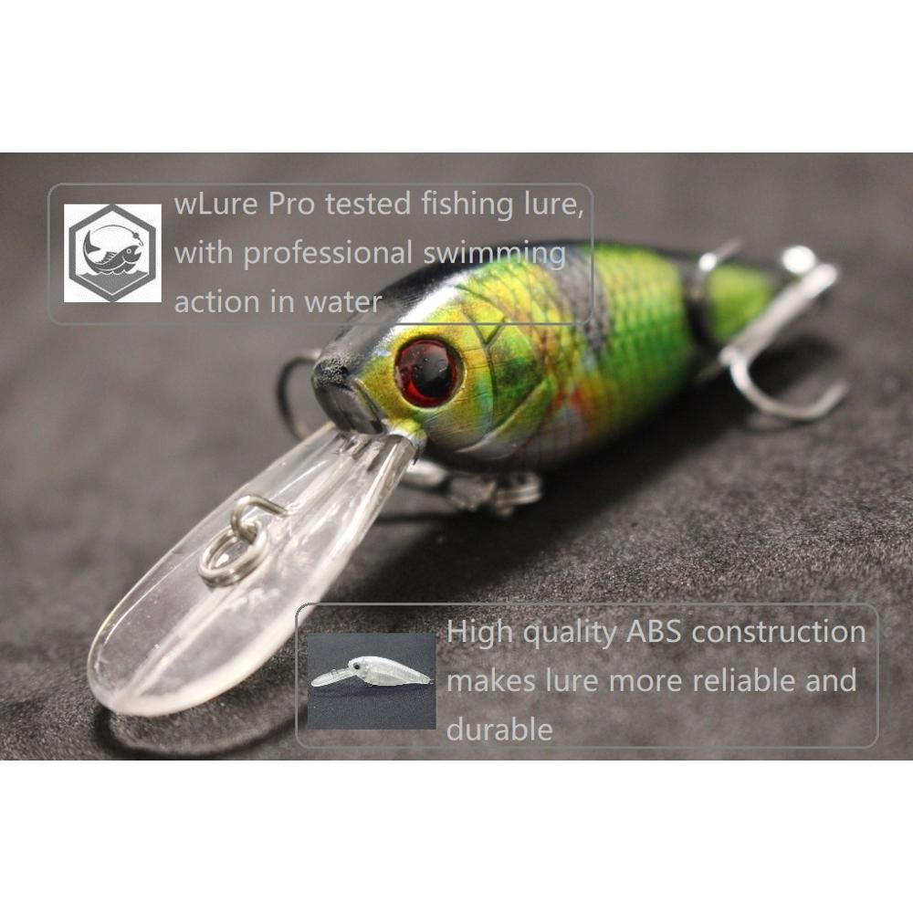 Wbait cranbait الصيد إغراء 8 ج - مراجعة Fishing Lure Crankbait وسعره