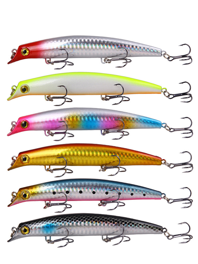 6 قطعة كرانكبيتس الصيد السحر ا - مراجعة Fishing Lure Crankbait وسعره